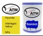 Preview: Hyundai, Interlagos Yellow, NFA: 500ml Lackdose, von ATW Autoteile West.
